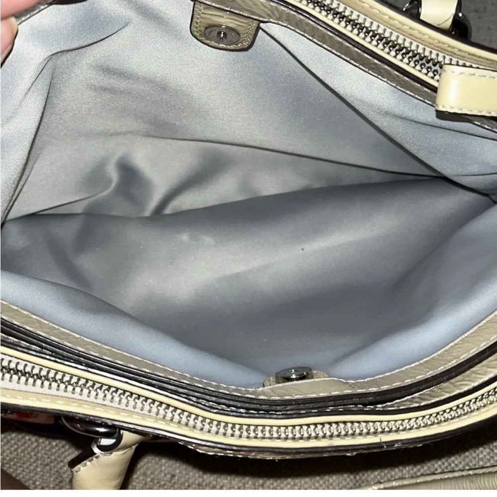 Coach Madison Floral Tote Carryall Purse - Picture 7 of 9